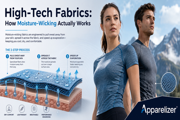 High-Tech Fabrics: How Moisture-Wicking Actually Works – The Science Behind Staying Dry and Comfortable